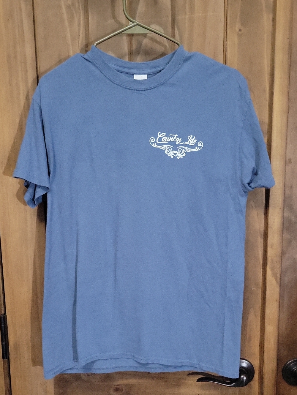 Womens Short-Sleeve T-Shirt in Light Blue
